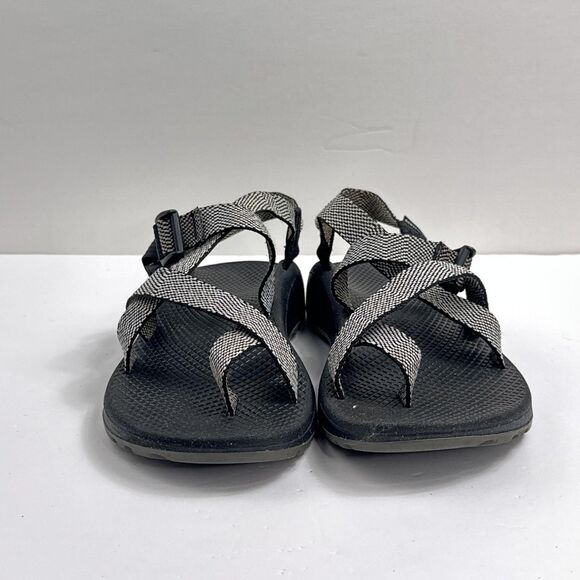 Chaco Sandals Womens 9 Black White Chaco zcloud 2 Excite Strappy Sport Hiking - Picture 10 of 12